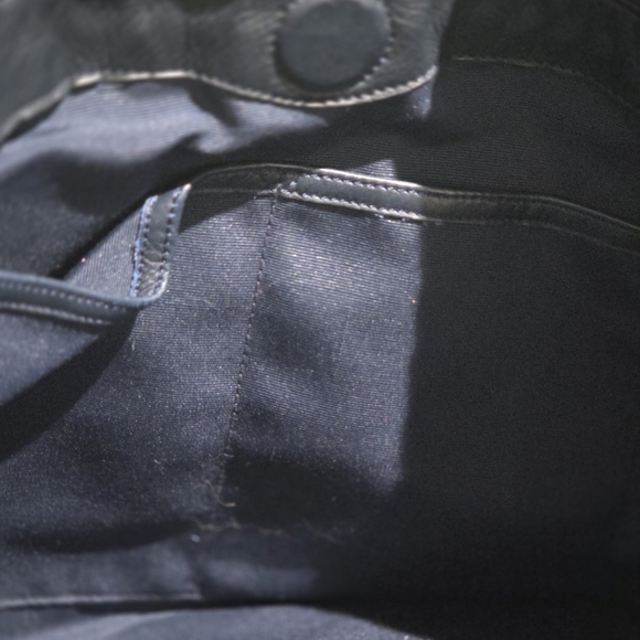 #84 Cole Haan Bethany Blue Woven Hobo Bag - Picture 9 of 12